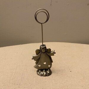 Pewter Angle Card Holder